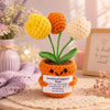 Handmade Crochet Amigurumi Doll with Love and Encouragement