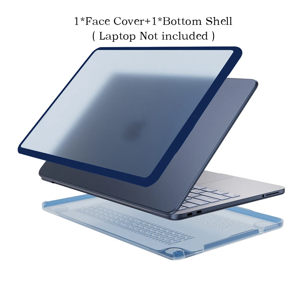 Slim Snap-On Hard Shell Case for MacBook Neo 13 with Cooling Vents