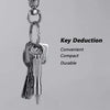 Stainless Steel Tire Valve Core Remover Tool with Key Ring