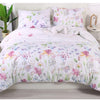 Floral Print Duvet Cover Set with Pillowcases