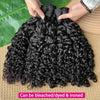 Raw Burmese Curly Hair Extensions for Braiding