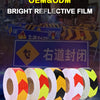 Rolls of bright reflective film used for OEM and ODM products, displayed in a row.