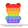 Rainbow Pop-It Fidget Board - Sensory Stress Relief Toy