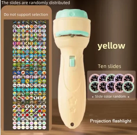 Cartoon Projection Flashlight for Kids