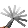 32-Blade Stainless Steel Feeler Gauge Set with Metric and Imperial Measurements