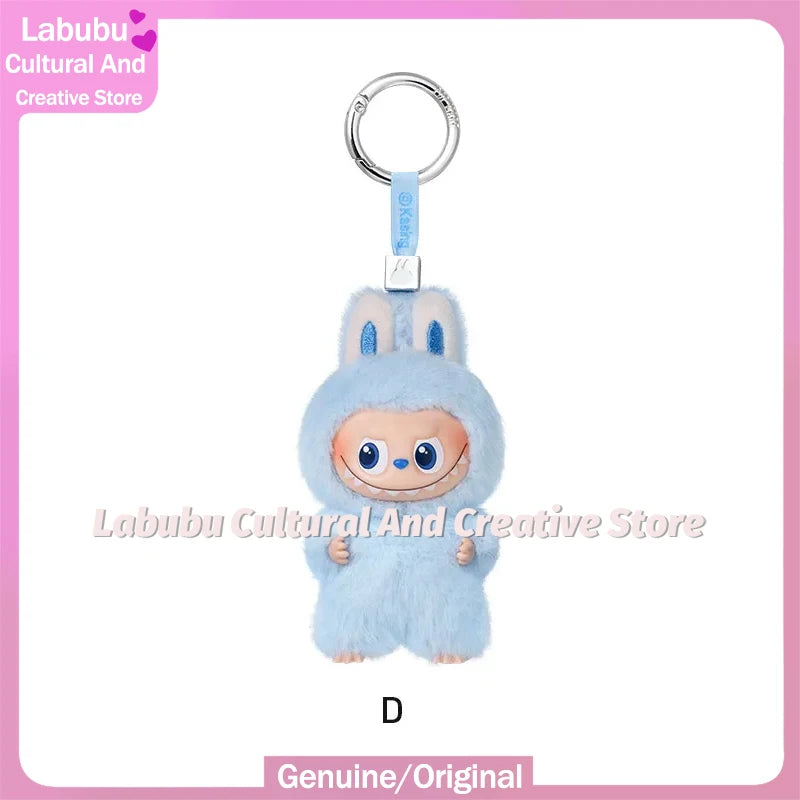 Labubu The Monsters Vinyl Face Plush Doll Pendant Keychain