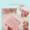 Pop-Up Dental Floss Dispenser with Refillable Storage Case