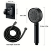 High-Pressure Shower Head Set with Hose and Wall Mount
