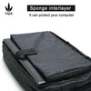 Durable Canvas Messenger Bag for Laptops Up to 19 Inches