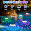 Solar Floating RGB Pool Lights for Underwater Decoration