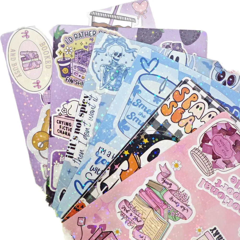 Cartoon Bow Design Insert Cards for Transparent Tablet Cases