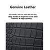 Elegant Genuine Leather Shoulder Bag for Women with Top Handle