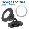 Magnetic Car Phone Mount with 360° Rotation