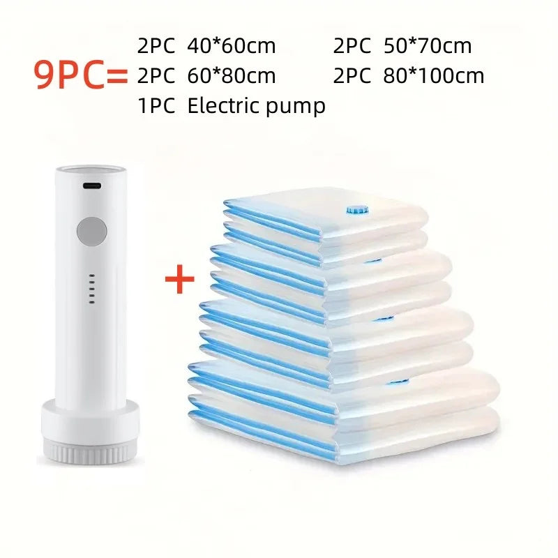 Portable Electric Vacuum Pump for Storage Bags
