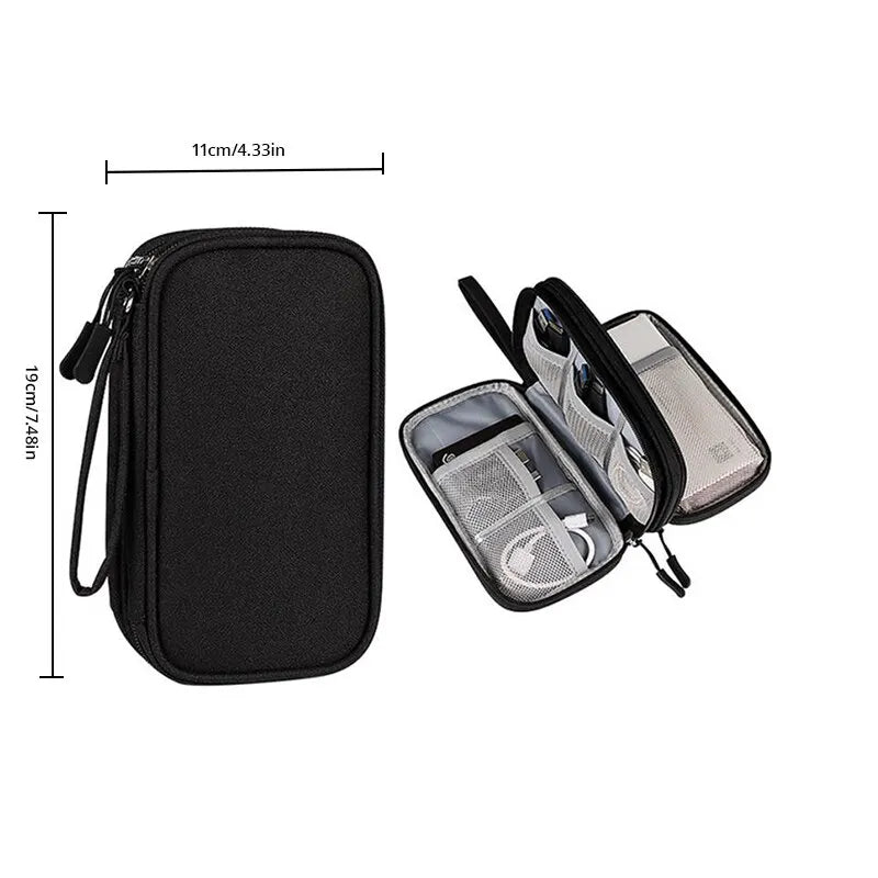 Travel Digital Organizer Bag for Cables and Accessories
