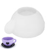 Heart-Shaped Teacup & Saucer Silicone Mold with Handle