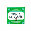 A green box for a trivia game titled Trivia de Viajes with 50 questions about world geography and culture.