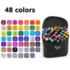 Double-Headed Art Marker Set for Drawing, Sketching & Manga