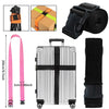 Secure Adjustable Luggage Strap with Combination Lock