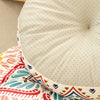Bohemian Round Floor Cushion with Anti-Slip Base