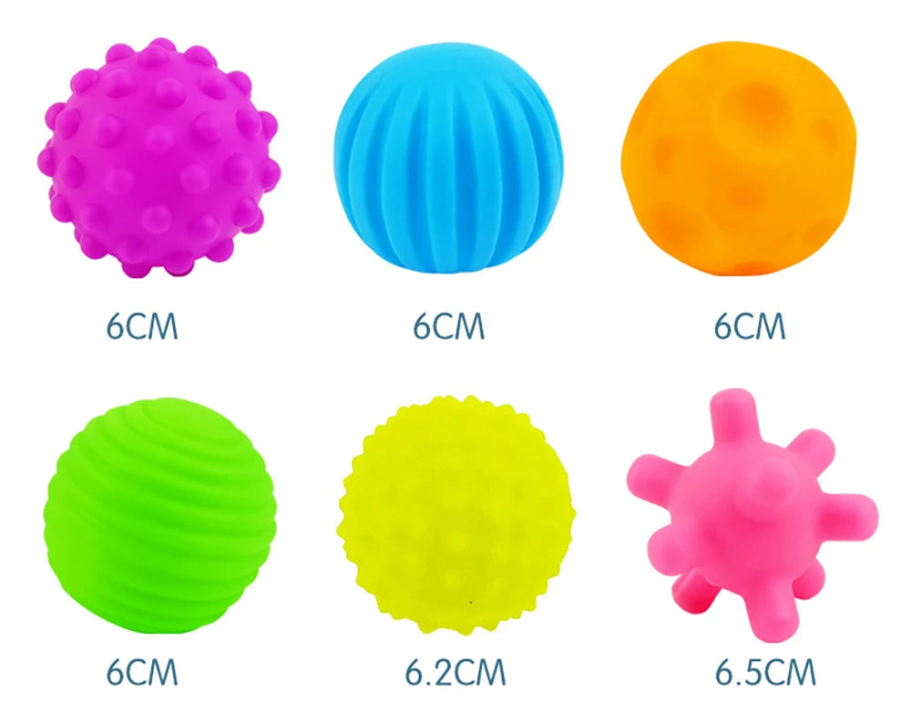 Textured Sensory Ball Set for Babies and Toddlers