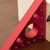 Aluminum Triangle Ruler with Dual Scales
