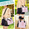 Insulated Cooler Lunch Bag with Adjustable Shoulder Strap