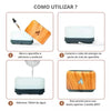 موزع روائح USB بتأثير اللهب مع إضاءة LED سبعة ألوان
