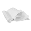 A roll of white A4 thermal paper sheets for quick-drying printing.