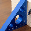 Aluminum Triangle Ruler with Dual Scales