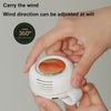 Portable Clip-On Mini Bladeless Fan with 3 Speeds