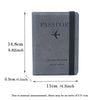 RFID-Blocking Passport Holder with Card Slots