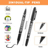 10-Piece Double-Ended Art Marker Set