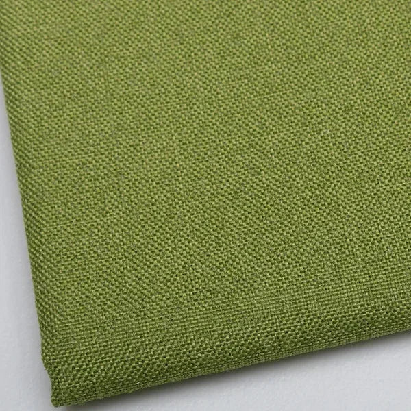 Premium Cotton-Linen Upholstery Fabric – Solid Colors, Durable & Versatile
