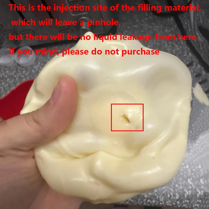 Cheese-Shaped Stress Relief Squeeze Ball