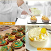 Reusable Silicone Piping Bag and Nozzle Set for Cake Decorating