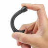 Iron Spring Door Stopper with Wall Protector
