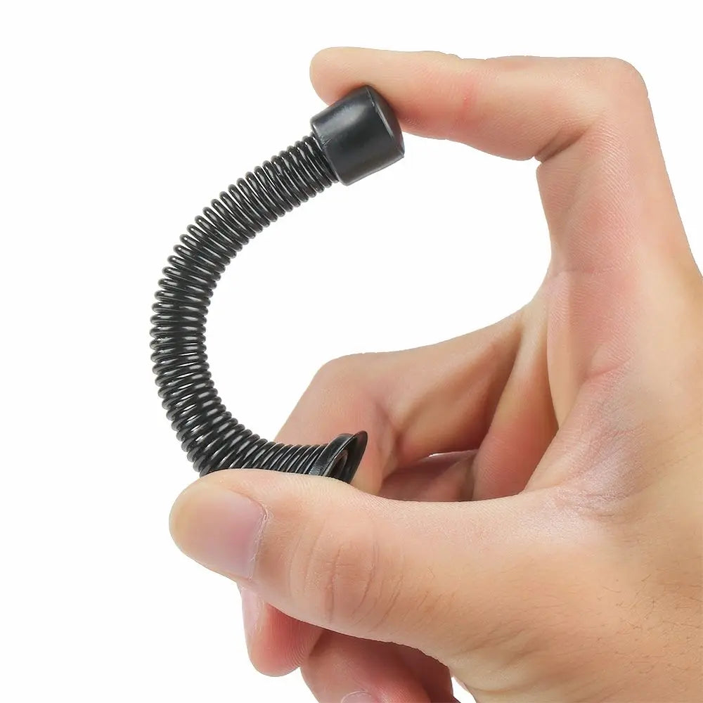 Iron Spring Door Stopper with Wall Protector