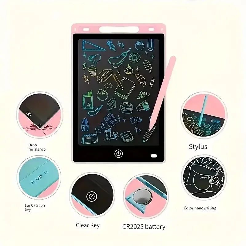Tablette de dessin et d'écriture LCD portable