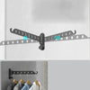 Wall-Mounted Foldable Clothes Drying Rack
