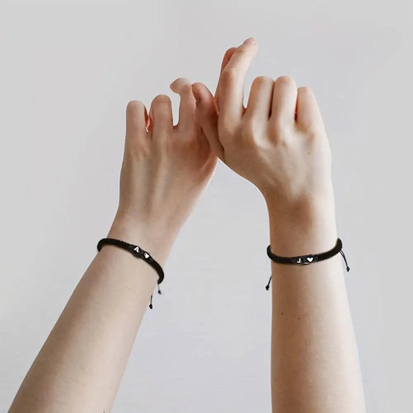 Personalized Alphabet Heart Bracelet