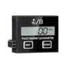 Black digital pulse engine tachometer with a display showing 00 RPM and RST and MODE buttons