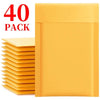 Kraft Bubble Mailers with Self-Sealing Adhesive