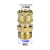 Brass Pressure Washer Quick Connect Adapter
