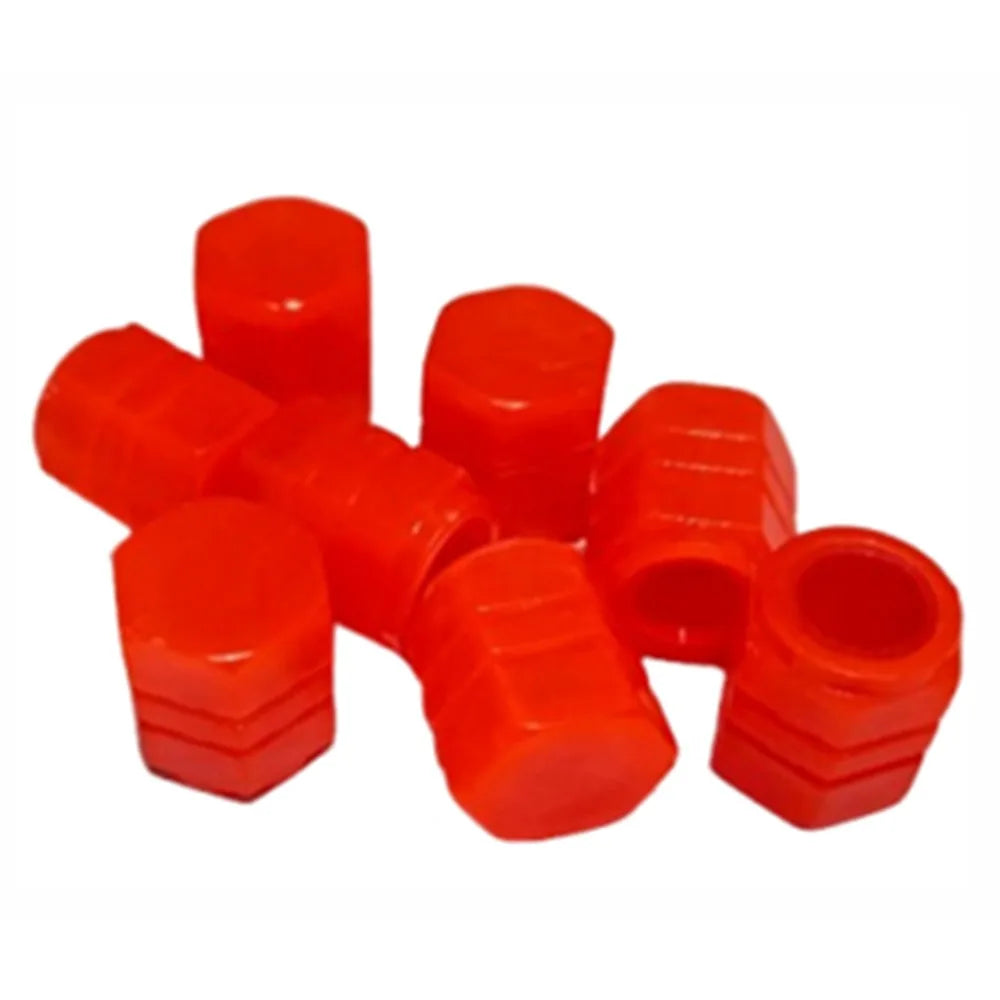 Glow-in-the-Dark Tire Valve Caps (8-Pack)