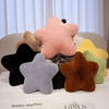 Star Shaped Plush Throw Pillow for Couch, Bed, and Floor