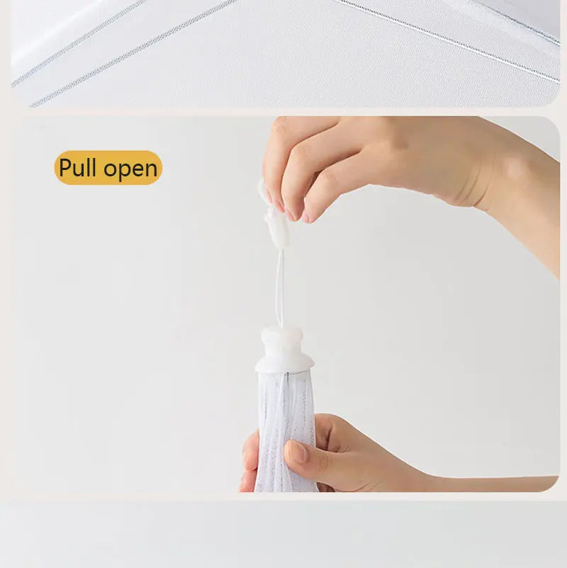 Foldable Mesh Food Cover for Outdoor Dining
