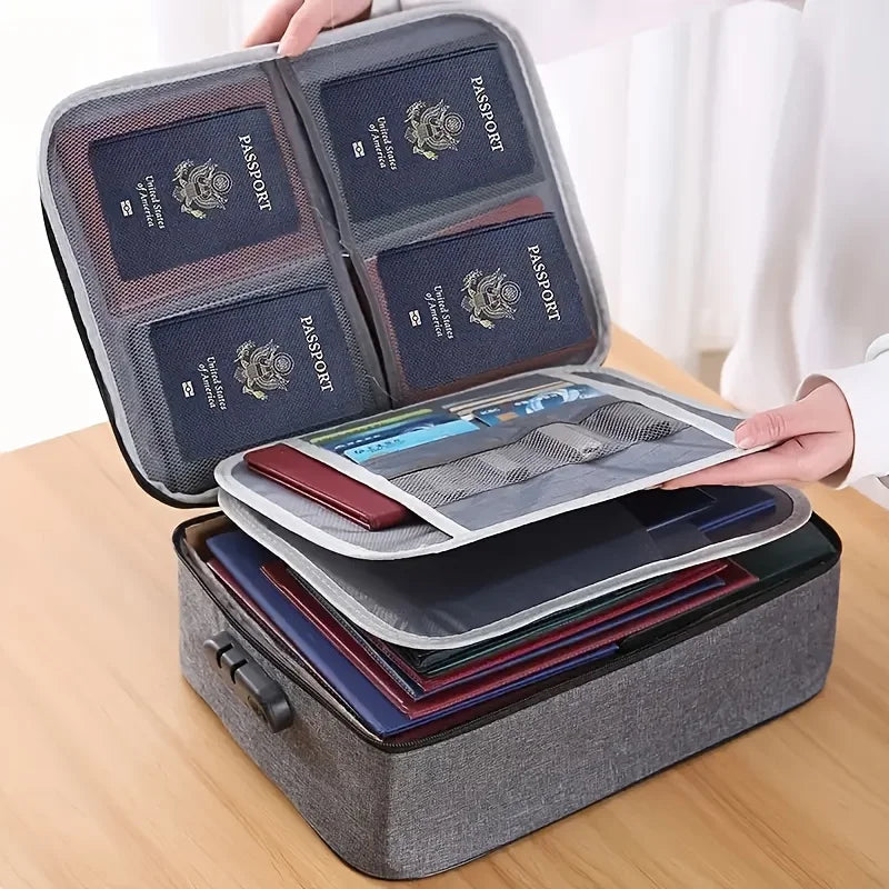 Waterproof Fire-Retardant Document Pouch