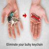Compact Aluminum Key Organizer