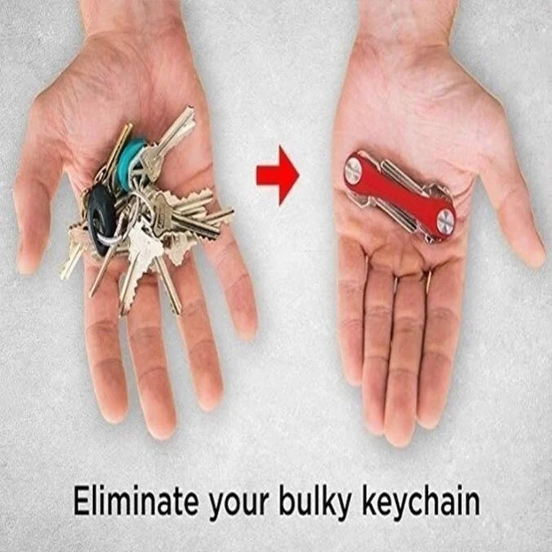 Compact Aluminum Key Organizer